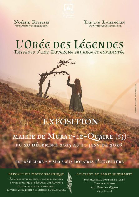 © Exposition : L'Orée des Légendes : paysages d'une Auvergne sauvage et enchantée_Murat-le-Quaire - Scénomusée Toinette et Julien