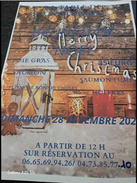 © Brunch de Noël_Gouttières - La table de Gouttières