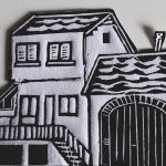 © Linogravure de l'atelier - Florence Maurel