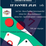 © Concours de belote_Roche-d'Agoux - Association Amicale Laïque de Roche d'Agoux