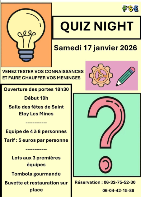 © Quiz night_Saint-Éloy-les-Mines - Quiz night_Saint-Éloy-les-Mines