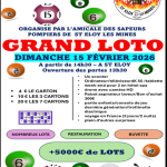 © Loto de l'Amicale des Sapeurs Pompiers_Saint-Éloy-les-Mines - l'Amicale des Sapeurs Pompiers