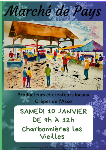 © Marché de pays_Charbonnières-les-Vieilles - Association du marché de charbonnières les vieilles