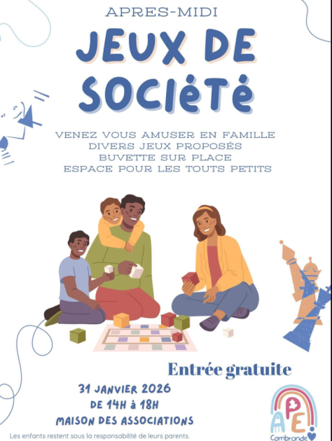 © Après midi - Jeux de société_Combronde - APE Combronde