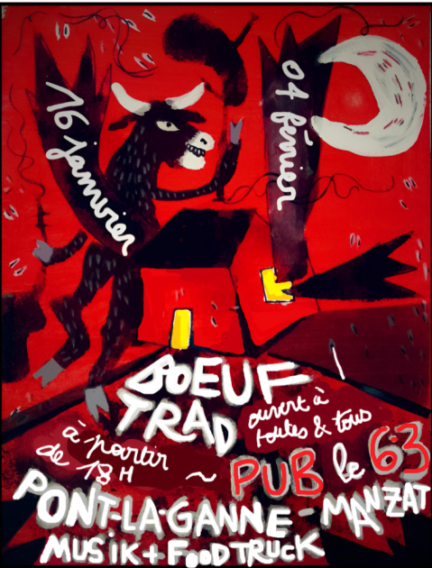 © Soirée - Bœuf trad_Manzat - Le 6.3