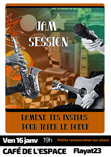 © JAM SESSION à L'Espace !! - Café de l'espace