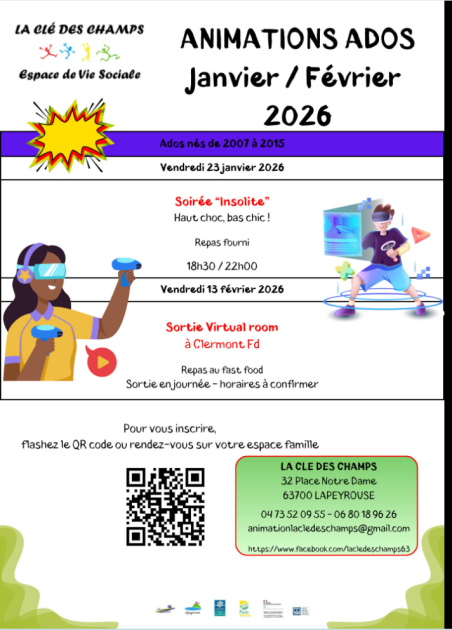 © Animations Ados_Lapeyrouse - La Clé des Champs