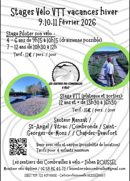 © Stages Vélo VTT_Saint-Angel - Julien Roussel