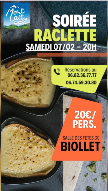 © Soirée Raclette_Biollet - comité des fêtes