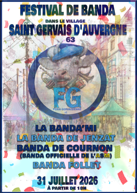 © Festival de Banda_Saint-Gervais-d'Auvergne - Féria Gervaisienne