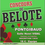 © Concours de belote_Pontgibaud - Le Club des Cheires