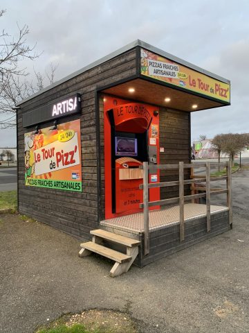 © Distributeur Automatique Pizzas Saint Eloy - Le tour de Pizz'