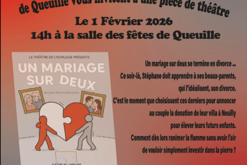 Théâtre - Un mariage pour deux