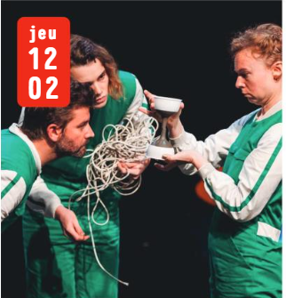 Théâtre - Trois hommes vertes