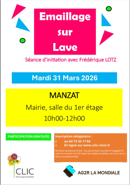 © Atelier - Emaillage sur lave_Manzat - CLIC