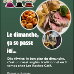 © Repas - Roast Anglais Traditionnel_Servant - Les Roches Restaurant