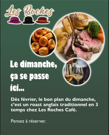© Repas - Roast Anglais Traditionnel_Servant - Les Roches Restaurant