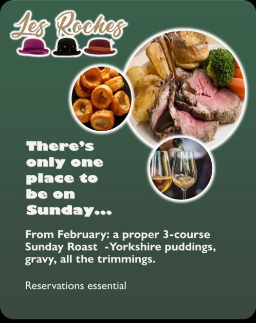 © Repas - Roast Anglais Traditionnel_Servant - Les Roches Restaurant