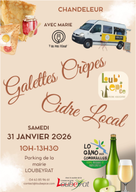 © La chandeleur_Loubeyrat - Association Loub'Épice