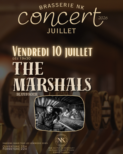 © Concert BRASSERIE NK - The Marshals - brasserie NK