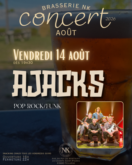 © Concert Brasserie NK - Ajacks - brasserie NK