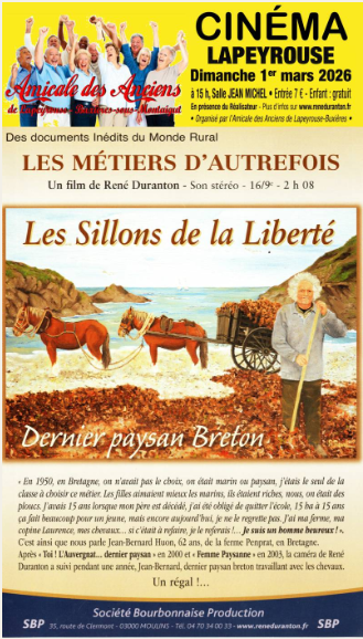 © Cinéma - Les sillons de la liberté_Lapeyrouse - René Duranton