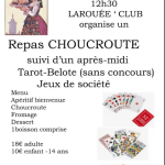 © Repas choucroute_Saint-Hilaire-la-Croix - Larouée'club