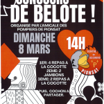 © Concours de belote_Pionsat - Amicale de Sapeurs Pompiers