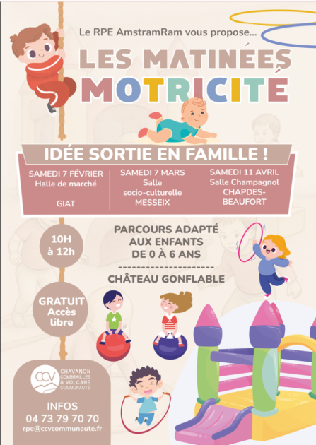 © Les matinées motricités_Messeix - Communauté de Communes