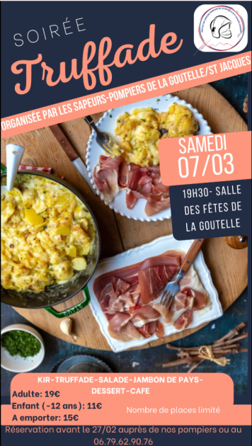 © Soirée truffade des sapeurs pompiers_La Goutelle - Sapeurs pompiers de La Goutelle et St Jacques d'Ambur