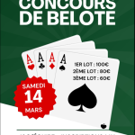 © Concours de belote_Biollet - Le comité des fêtes