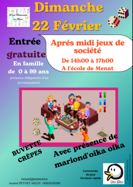 © Après midi jeux de société_Menat - EBM