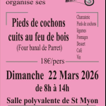 © Repas - Pieds de cochons_Saint-Myon - Moto club des Chavades
