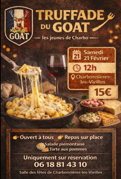© Repas - Truffade du Goat_Charbonnières-les-Vieilles - Les jeunes de Charbo