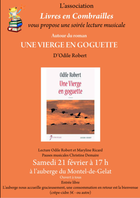 © Soirée lecture musicale_Montel-de-Gelat - Livres en Combrailles