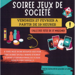 © Soirée jeux de société_Saint-Maigner - Association Les jeux de la terre pionsatoise