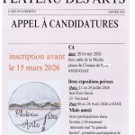 © Appel à candidature - Plateau des arts - ok VP