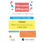 © Atelier - Fabrication d'Origamis_Pionsat - CLIC