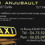© Taxi de Charensat - Anjubault