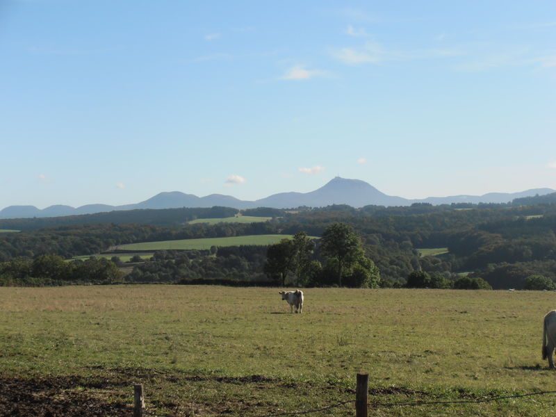 © Vue sur la Chaîne des Puys - faille de Limagne depuis le puy de Faux - Office de Tourisme des Combrailles